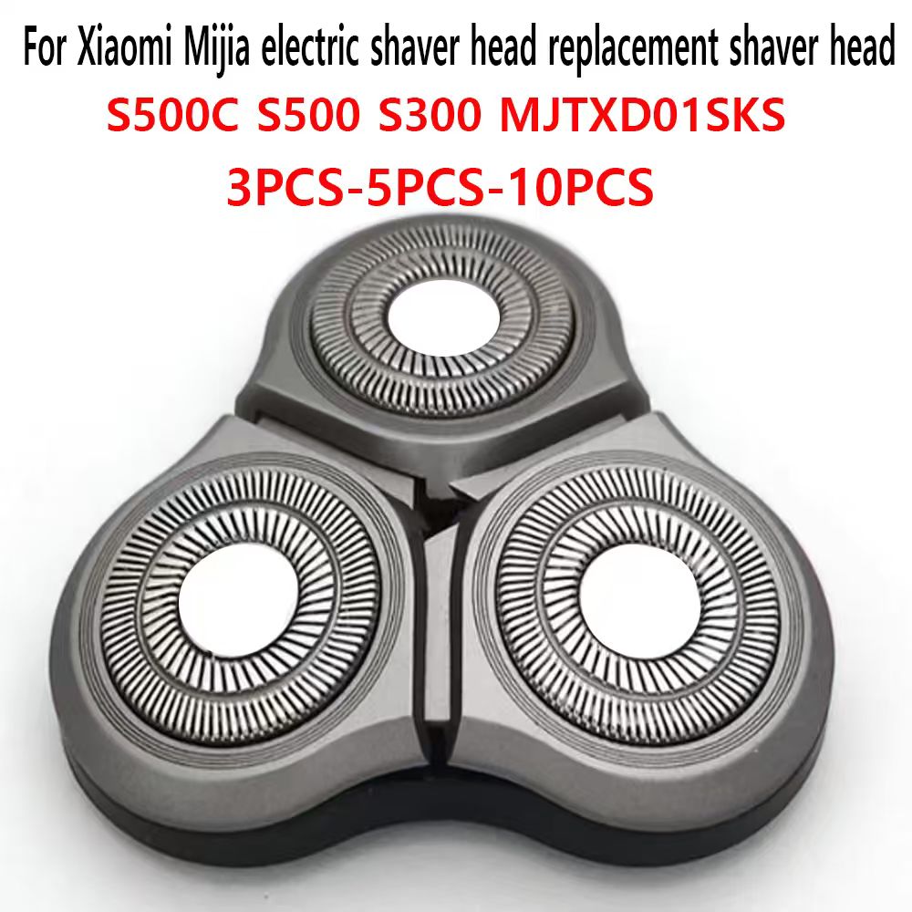 Electric Shaver Rotary - 3-5-10 pièces pour Xiaomi Mijia S500C