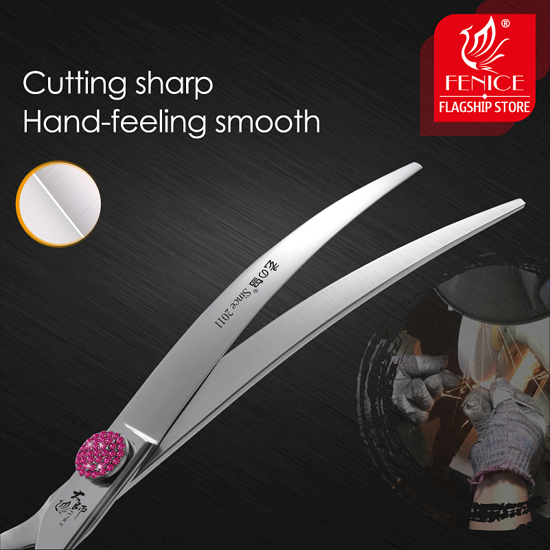 Fenice Pink Diamond Screw Pet  - Grooming Scissors avis et prix
