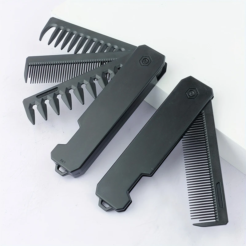 Peigne à barbe pliant 3 en 1 p - Mens Grooming Travel Kit avis et prix