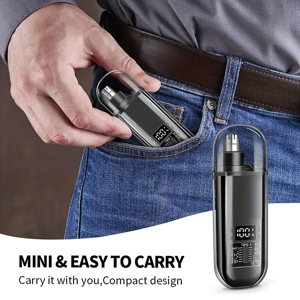 Tondeuse portable USB Type C à - Nose Trimmer avis et prix