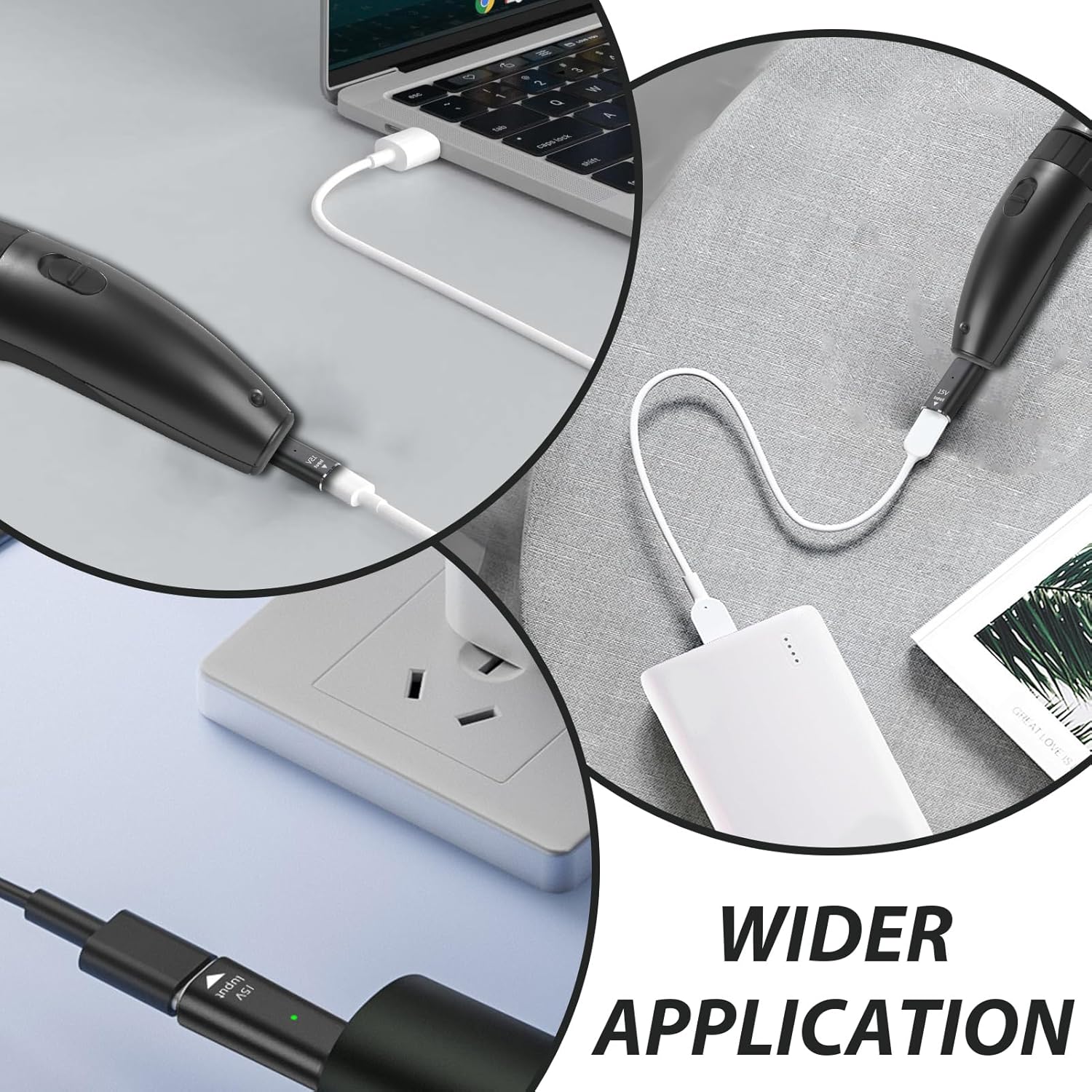 Adaptateur de charge Type-C 15 - Beard Trimmer avis et prix