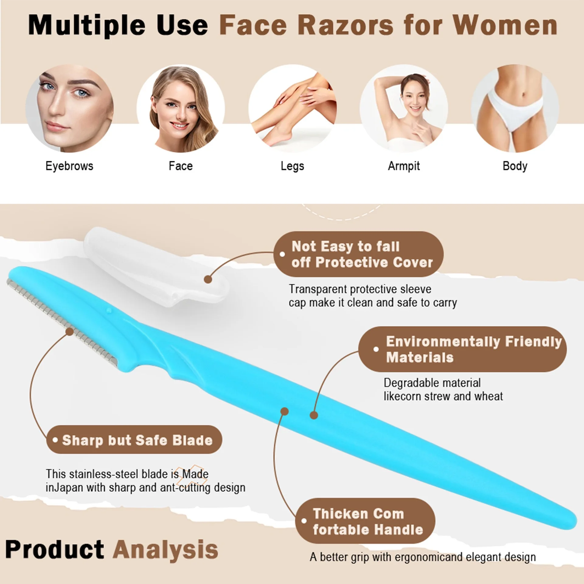 Rasoir à sourcils et rasoir po - Aftershave avis et prix